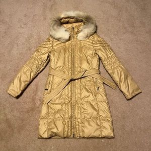 Johnny Yiu Down Jacket with Fox Fur